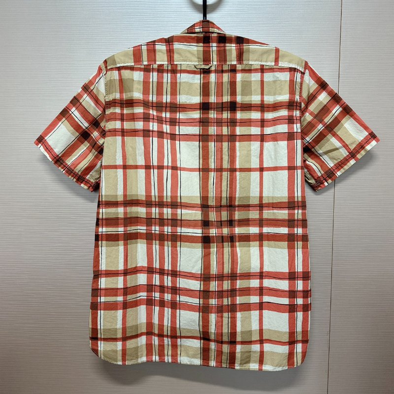 BURBERRY 格紋短袖襯衫-2