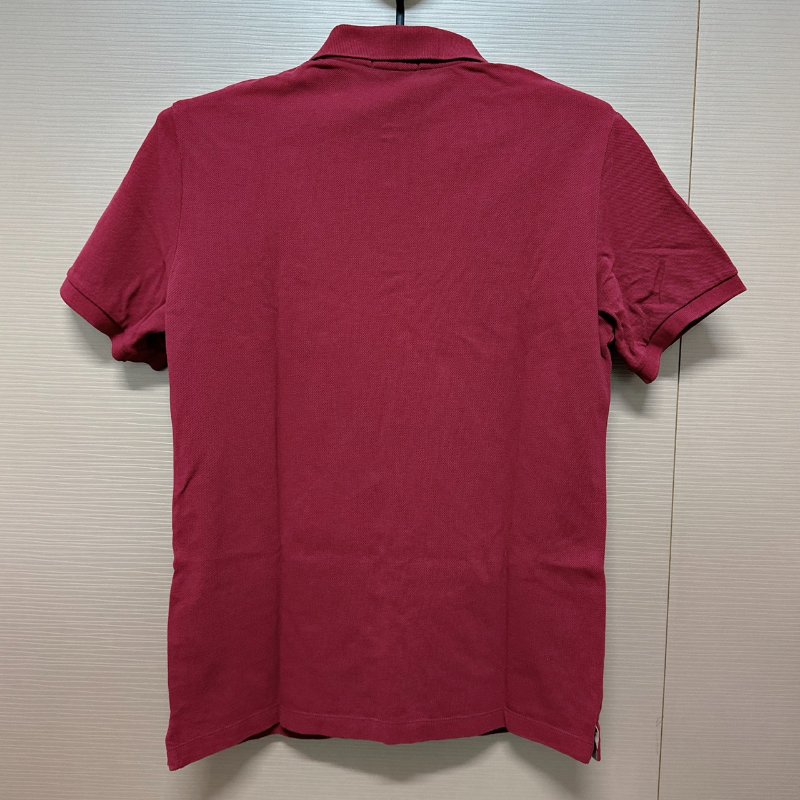 BURBERRY 桃紅棉質Polo衫-2