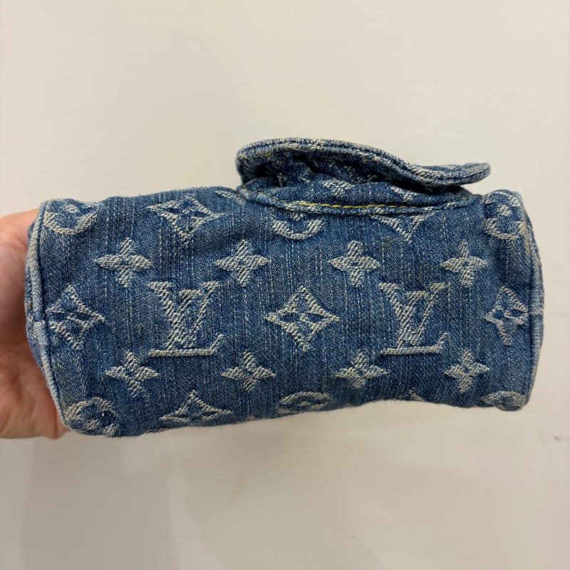 🌟絕版🌟LV 丹寧布金釦nano speedy M82950-3