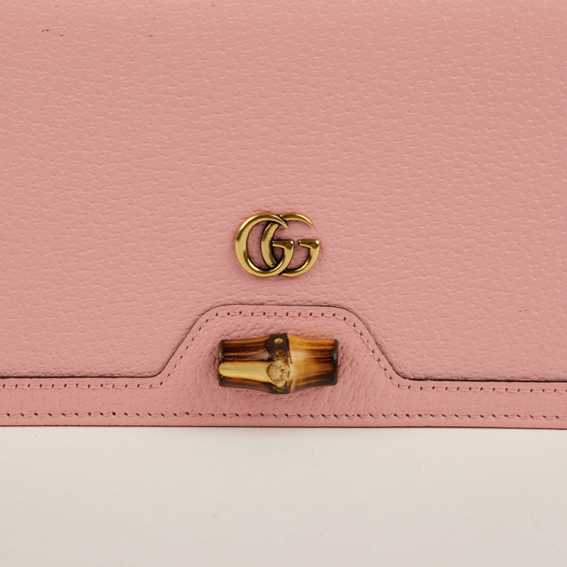【包稅】GUCCI 戴安娜竹製迷你斜挎包-1