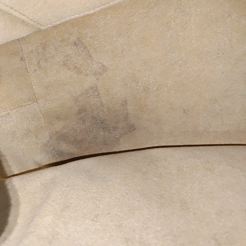 LOUIS VUITTON HAMPSTEAD 小號 白色塗層帆布棋盤格手提包單肩包 金色五金-16