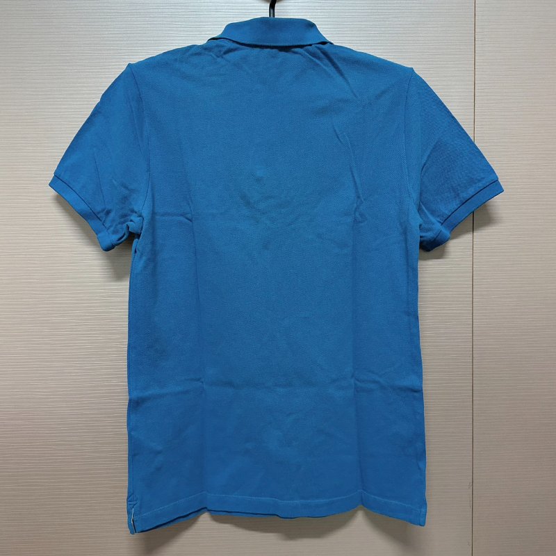 BURBERRY 藍色棉質Polo衫-2