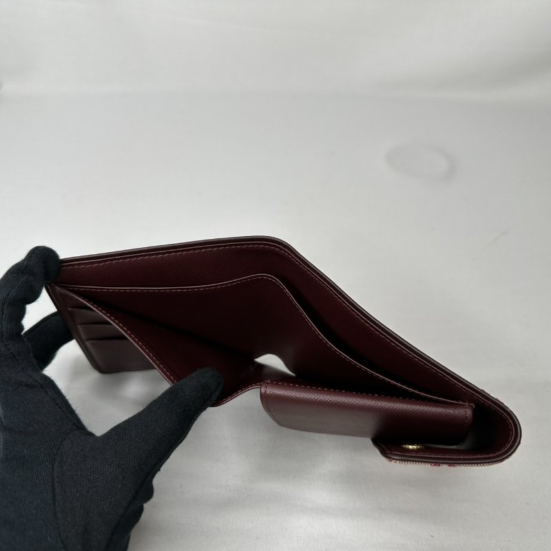 LV 單寧老花帆布短夾-7