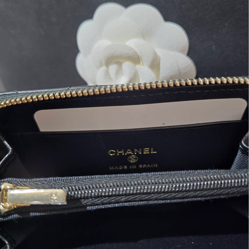 Chanel 小羊皮 ㄇ字型零錢包-14