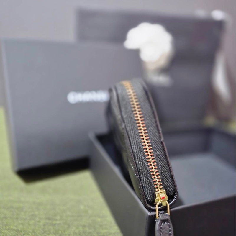 Chanel 小羊皮 ㄇ字型零錢包-16