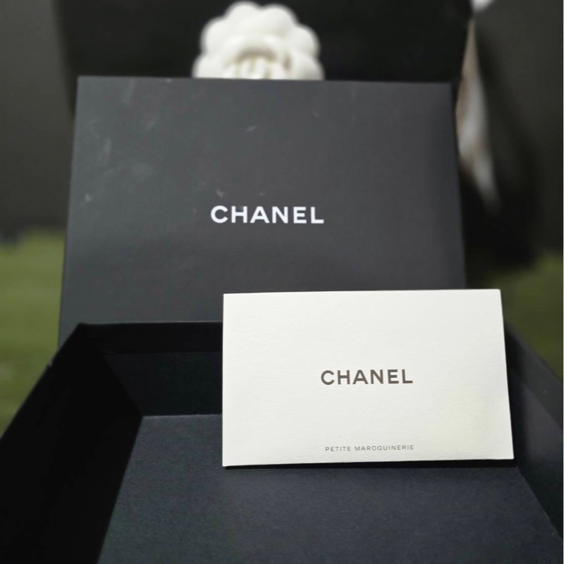 Chanel 小羊皮 ㄇ字型零錢包-20