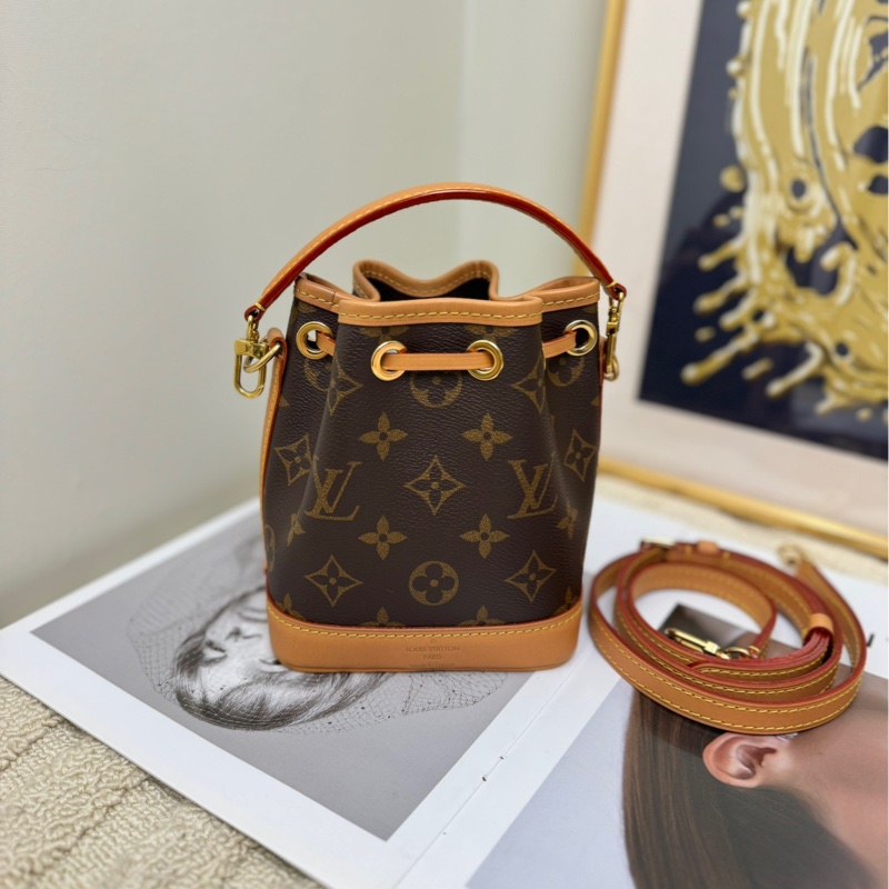 【閒置❤️】 Lv nano noe新款老花小水桶 單肩斜挎包-1
