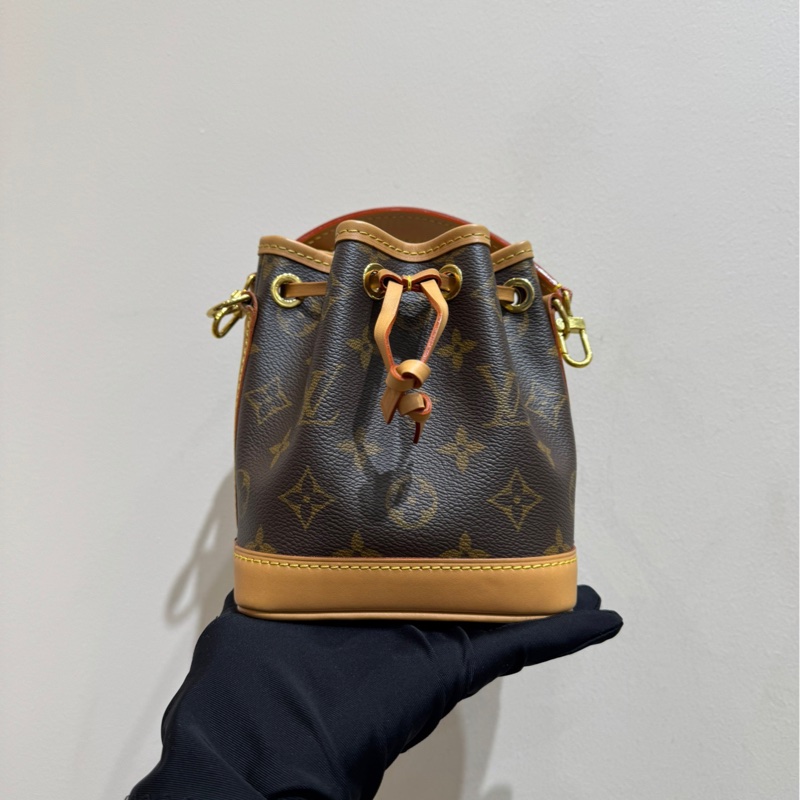【閒置❤️】 Lv nano noe新款老花小水桶 單肩斜挎包-2