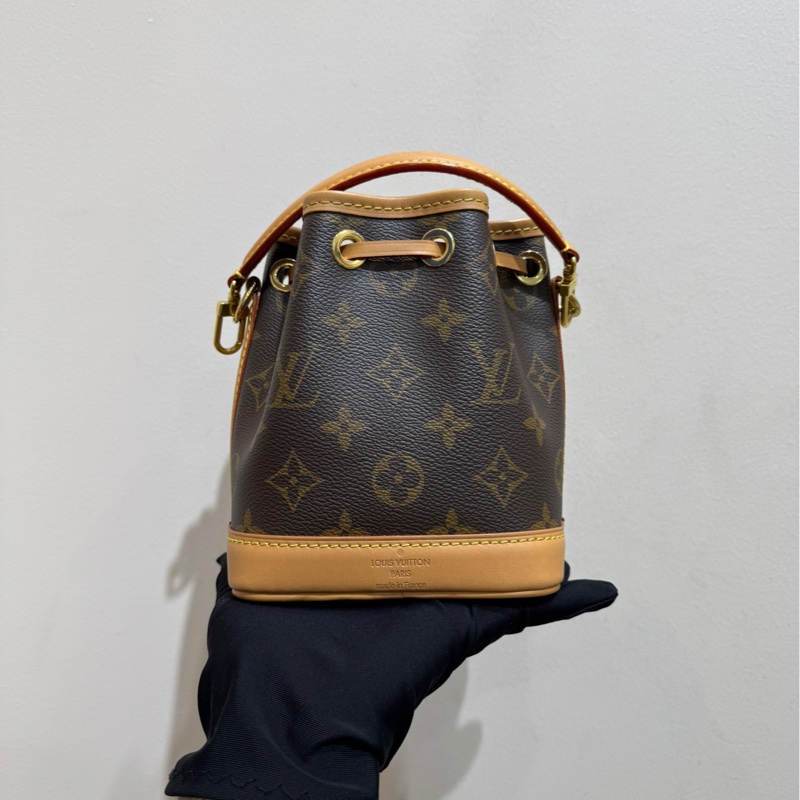 【閒置❤️】 Lv nano noe新款老花小水桶 單肩斜挎包-3