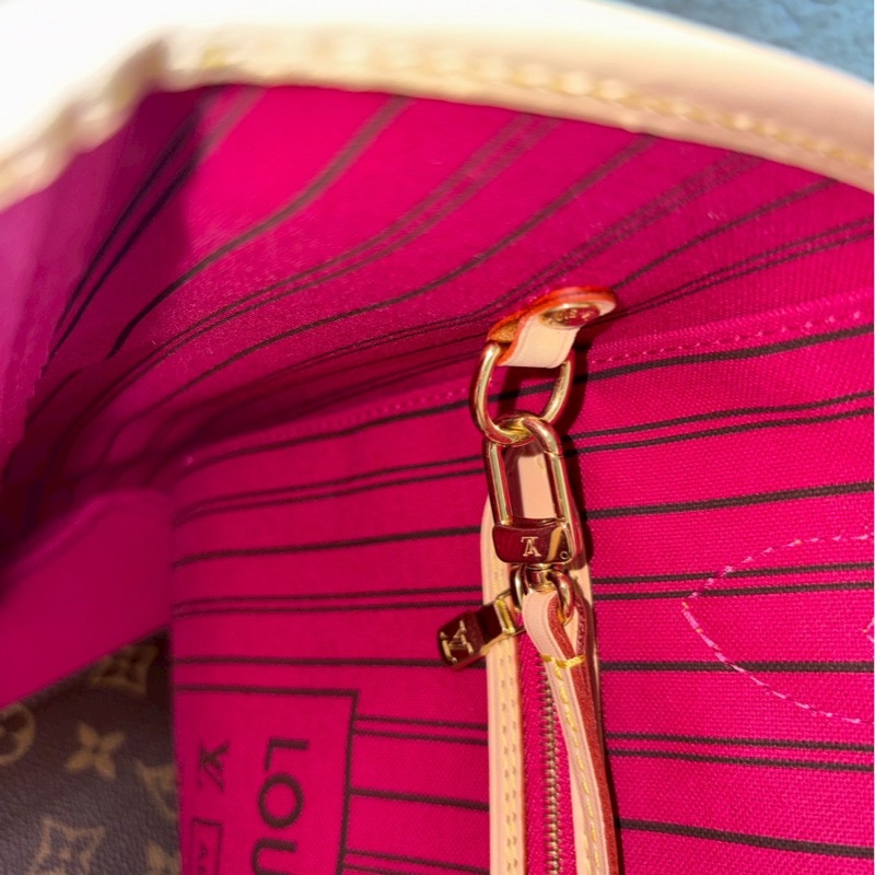 LOUIS VUITTON Neverfull MM 全新正品 托特包-12