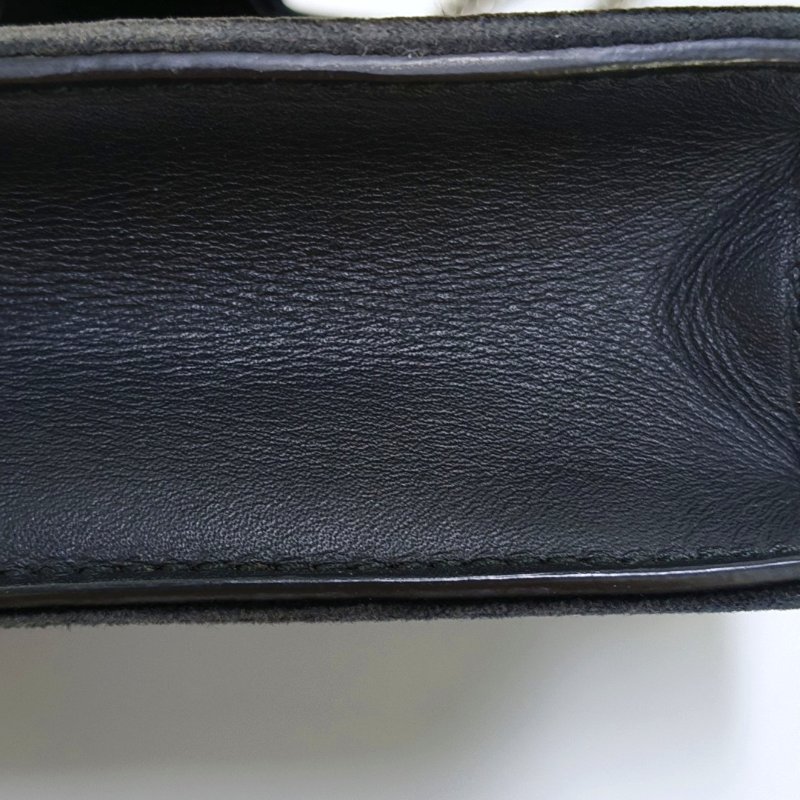 GUCCI Dionysus 超迷你 黑色絲絨虎頭鑲嵌酒神包斜背包單肩包 銀色五金 可拆式肩帶-14