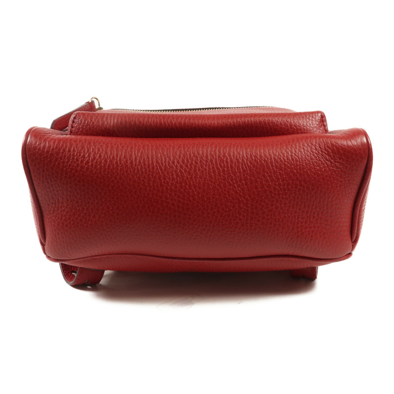 GUCCI 牛皮皮革Backpack金扣背包-3