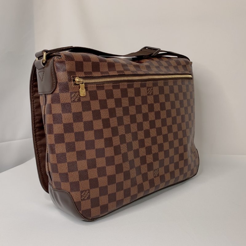 LV 經典Damier棋盤格SPENCER翻蓋肩背包-5