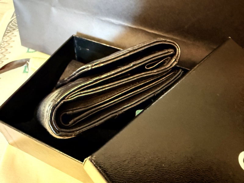 Chanel (不用2萬)❤️黑色法式雙開零錢袋短夾(羊皮)-5