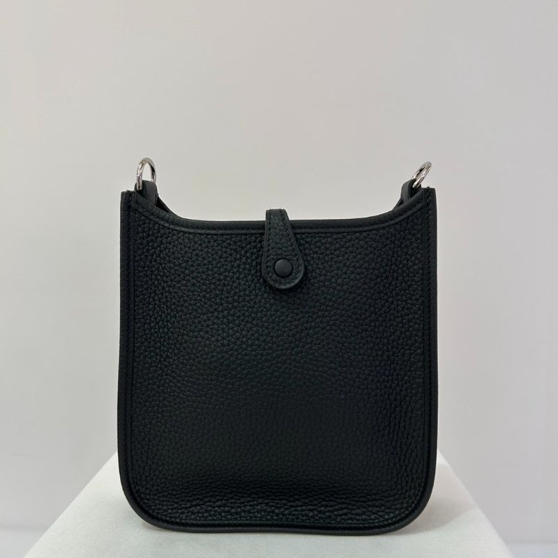 HERMES黑/銀釦 Evelyne 16-1