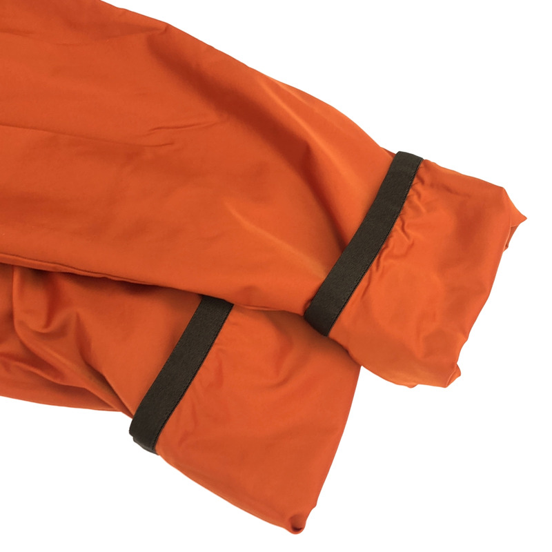 愛馬仕拉鍊夾克尼龍橙色二手女款 XL 碼-9