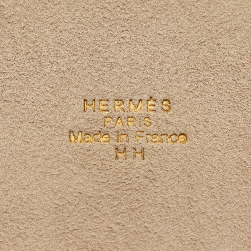 HERMES Vid Poche 愛馬仕 Sellier 托盤陶器藍金二手中性-2