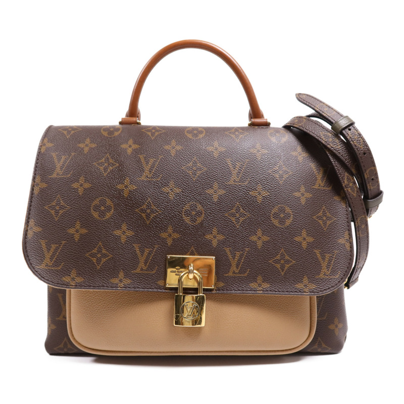 LOUIS VUITTON Monogram Marignan金扣手挽肩背兩用袋-0