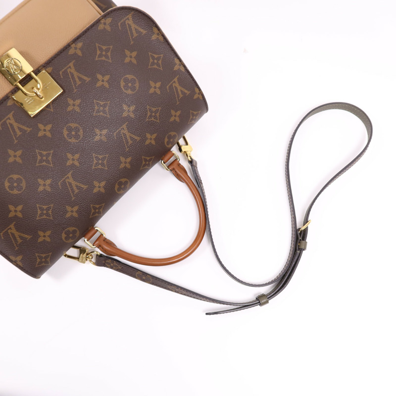 LOUIS VUITTON Monogram Marignan金扣手挽肩背兩用袋-5