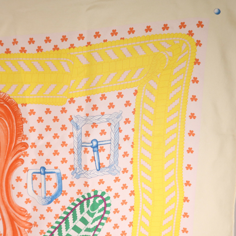 HERMES 絲質Scarf 90X90絲巾-2