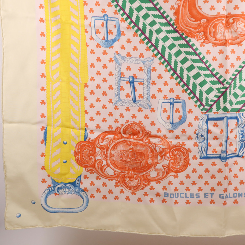 HERMES 絲質Scarf 90X90絲巾-3