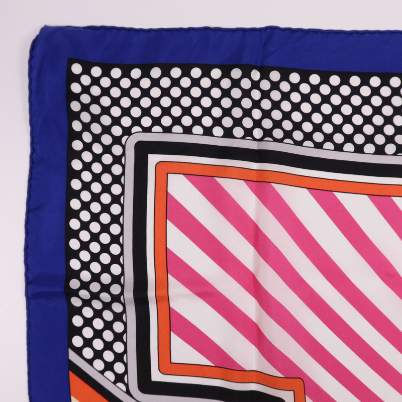 HERMES 絲質Scarf 140X140絲巾Multicolor-3