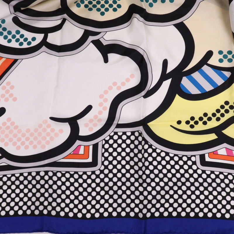 HERMES 絲質Scarf 140X140絲巾Multicolor-7