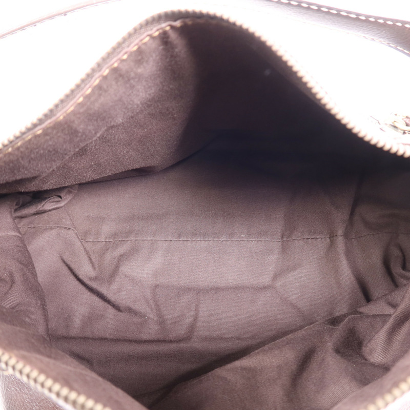 CELINE 牛皮皮革Bowling Bag金扣肩背袋-14