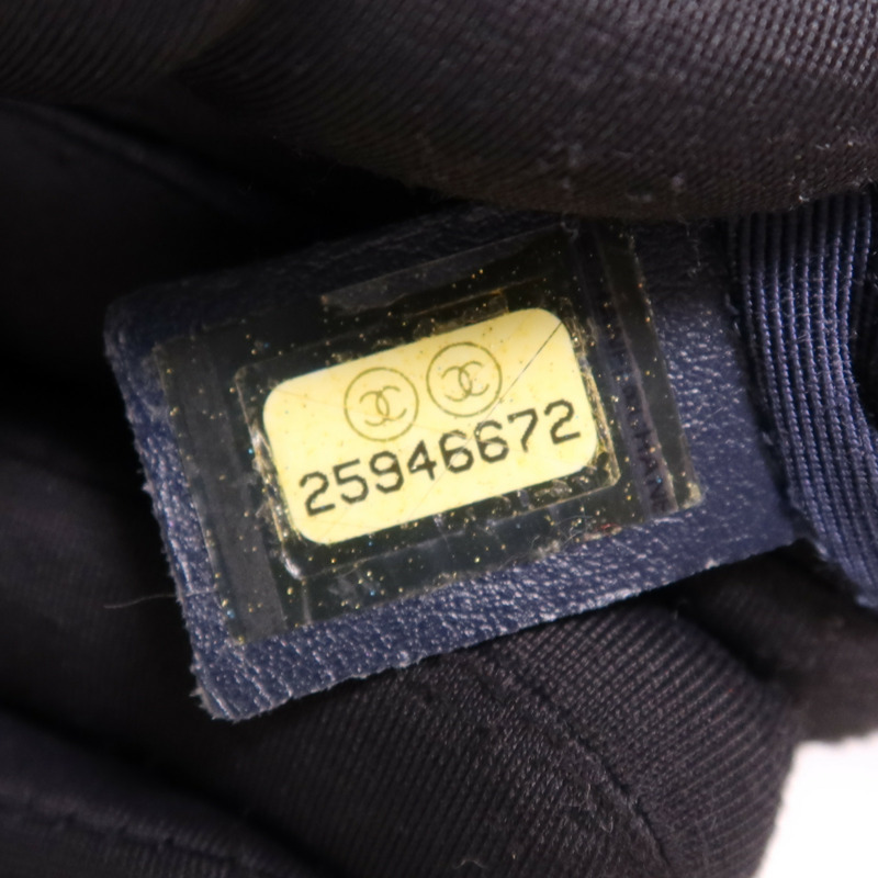 CHANEL 牛皮皮革Shoulder Bag銀扣鏈帶肩背袋-6