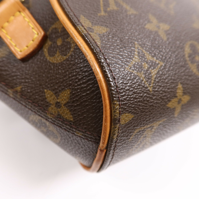 LOUIS VUITTON Monogram Ellipse Sac A Dos Backpack金扣背包-10
