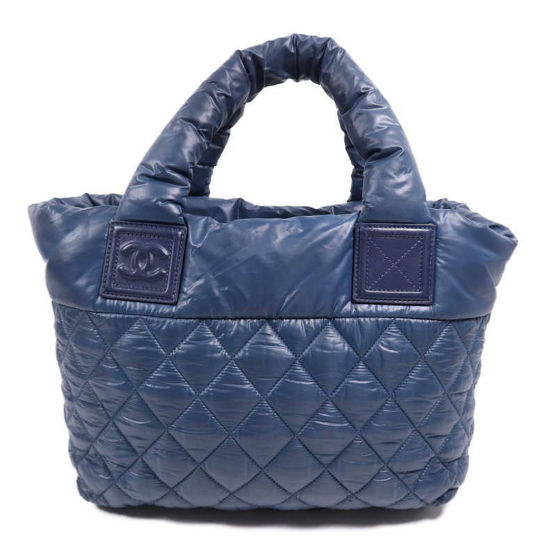 CHANEL 尼龍Coco Cocoon Small銀扣手挽袋-1