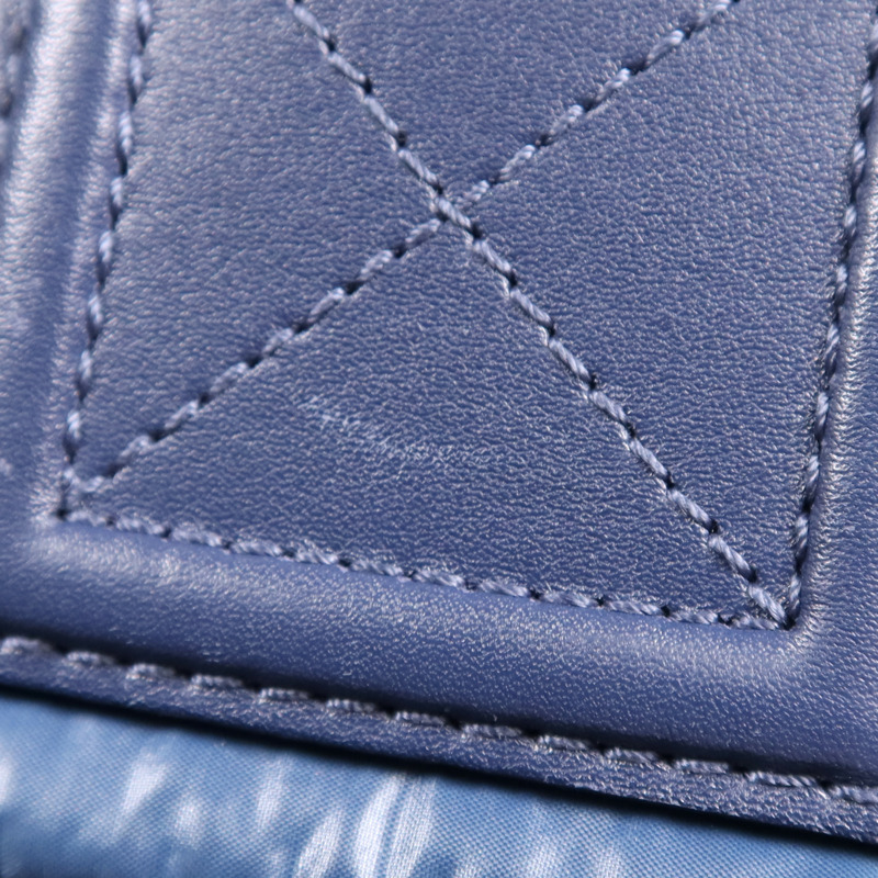 CHANEL 尼龍Coco Cocoon Small銀扣手挽袋-12