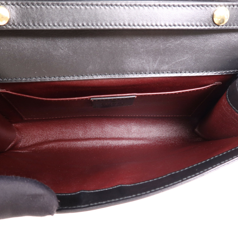 GUCCI 牛皮皮革Chain Shoulder Bag鏈帶肩背袋-4