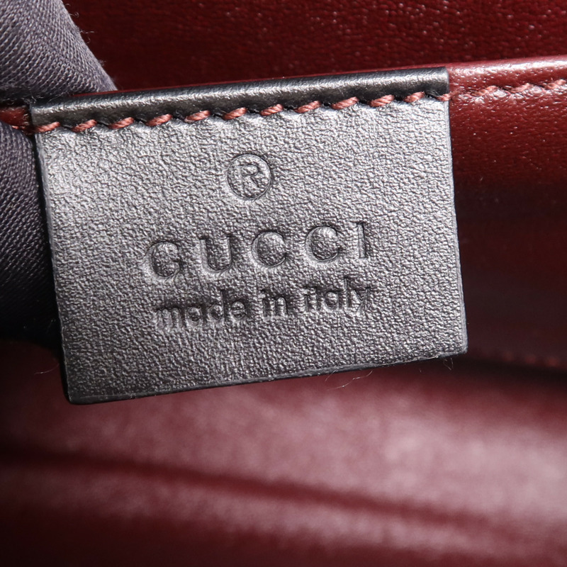 GUCCI 牛皮皮革Chain Shoulder Bag鏈帶肩背袋-5