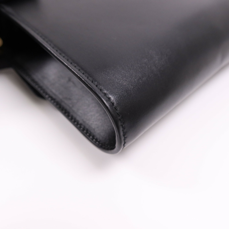 GUCCI 牛皮皮革Chain Shoulder Bag鏈帶肩背袋-10