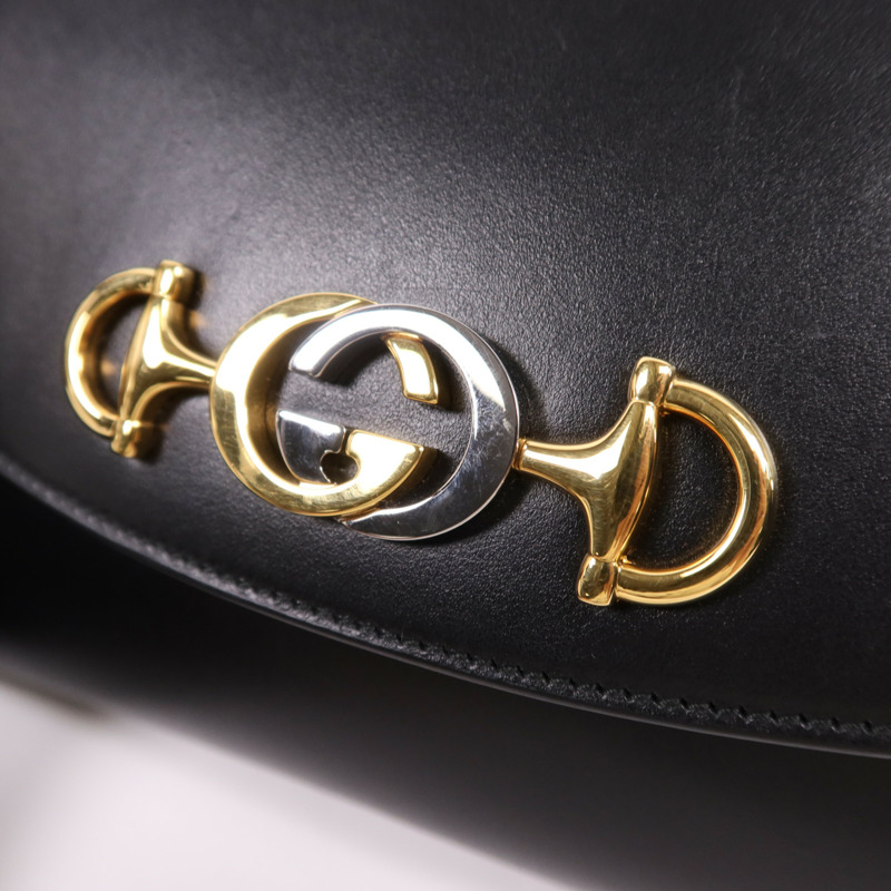 GUCCI 牛皮皮革Chain Shoulder Bag鏈帶肩背袋-12