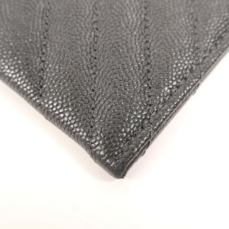 CHANEL 牛皮皮革Wallet金扣長錢包-9