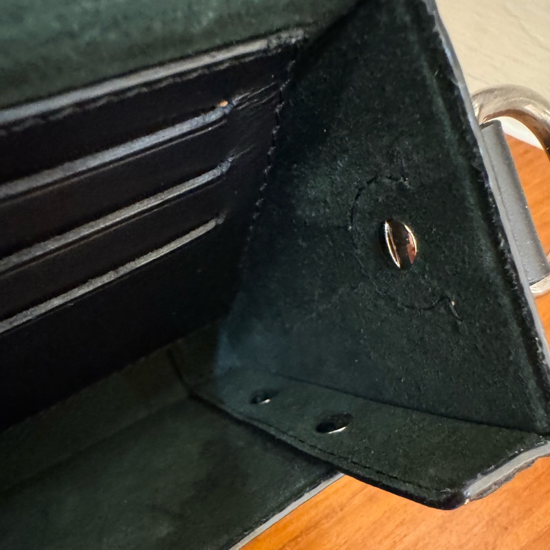 Fendi黑色硬殼手提兩用包-39