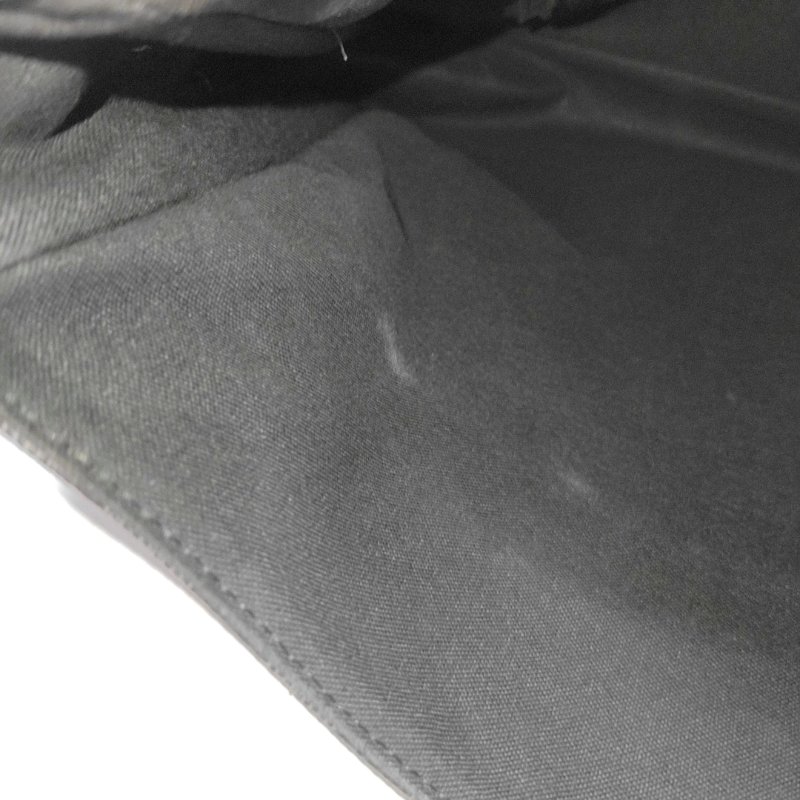 LOUIS VUITTON DISTRICT 灰色塗層帆布棋盤格斜背包肩背包 銀色五金-10