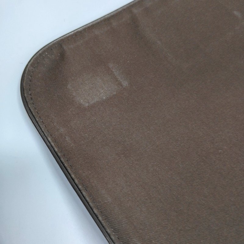 LOUIS VUITTON DISTRICT 中號 棕色塗層帆布棋盤格斜背包肩背包 棕色五金-7