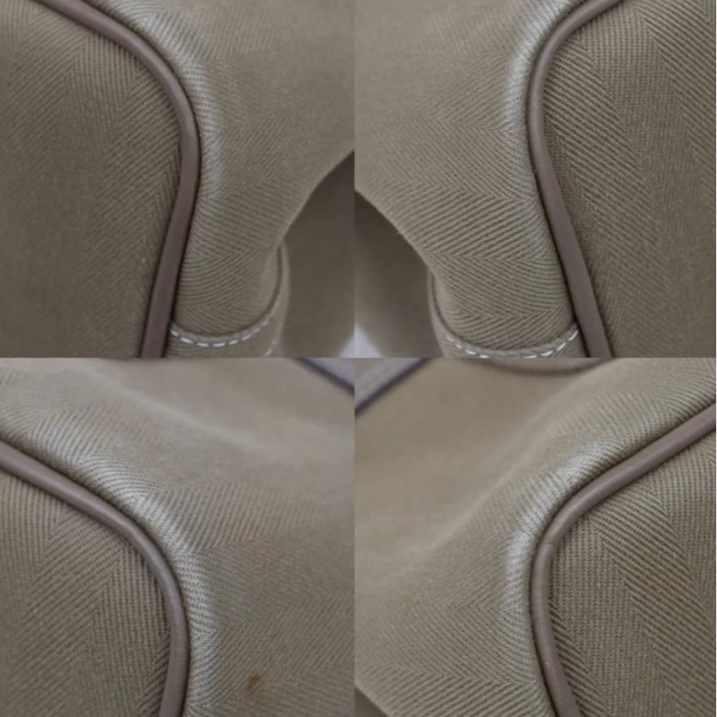 「JL精品代購」9新 Hermes 大象灰蘑菇包-6