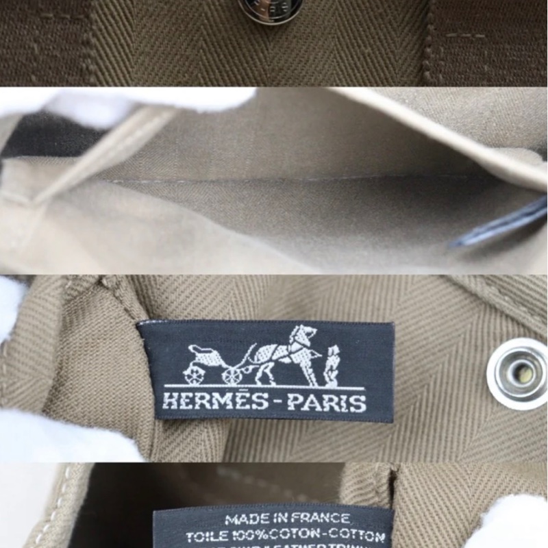 「JL精品代購」9新 Hermes 大象灰蘑菇包-8