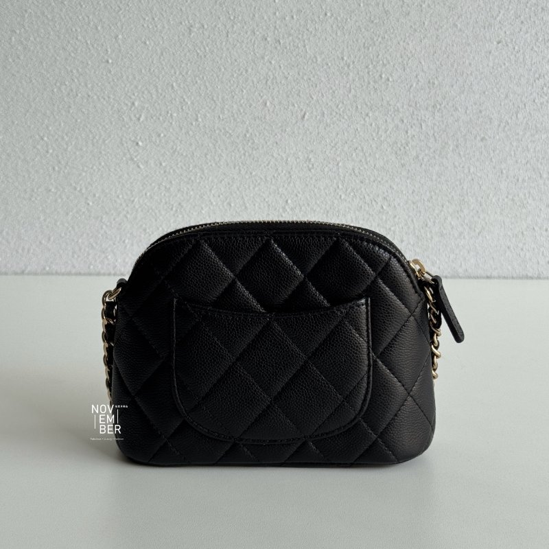 99新🆕 超可愛😻 Chanel 香奈兒 24S 貝殼包黑金迷你-4