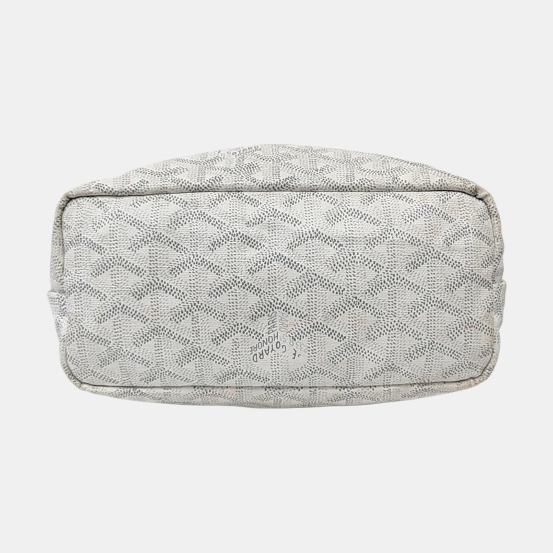 GOYARD Anjou mini白色印花托特包 手提包-5