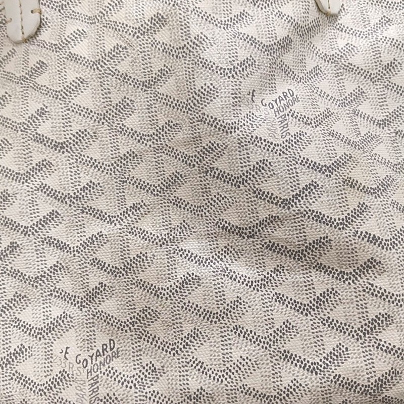 GOYARD Anjou mini白色印花托特包 手提包-18