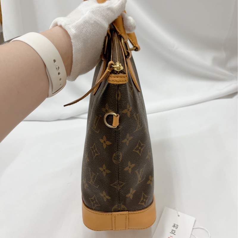 莉亞精品♡ LV M40102 Lockit 手提包 二手-9