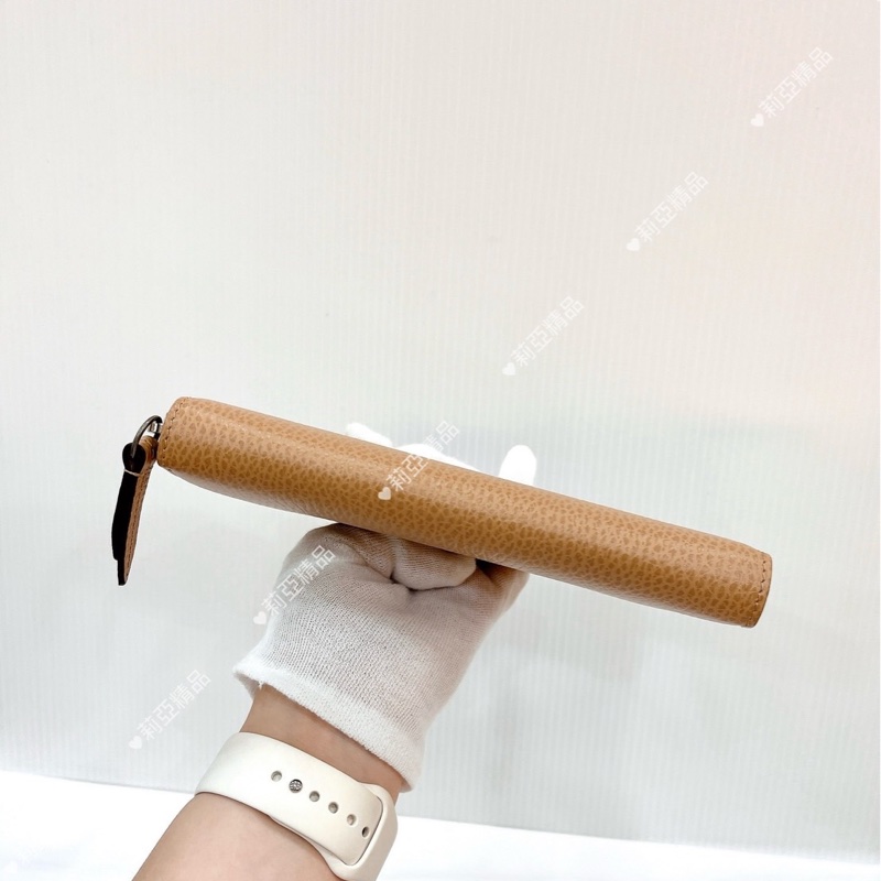 莉亞精品♡Gucci 456117 ㄇ拉長夾 奶茶 二手-3