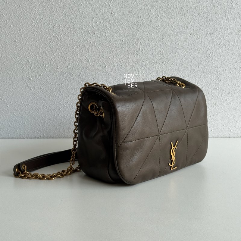 99新🆕 Saint Laurent YSL 聖羅蘭 Jamie 4.3 迷你 咖色-2