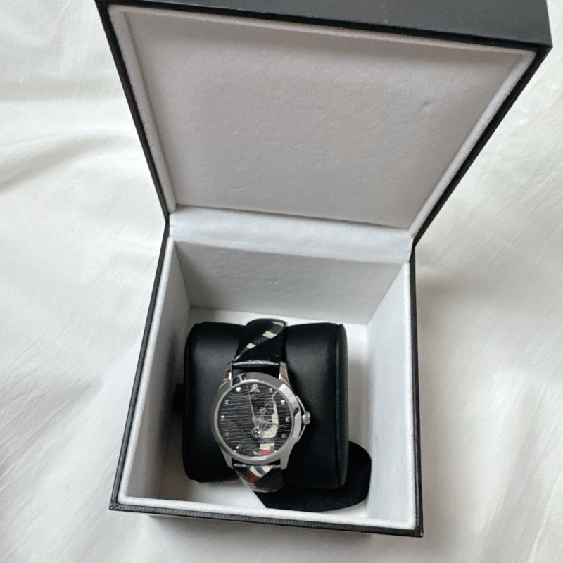 二手Gucci經典珊瑚蛇石英錶 Gucci手錶 Gucci錶 Gucci蜜蜂-4