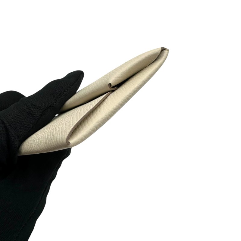 【美收精品】HERMES 米色零錢包 Y刻 B-899【隔月月中將轉賣至日本 上架期限30天】-2